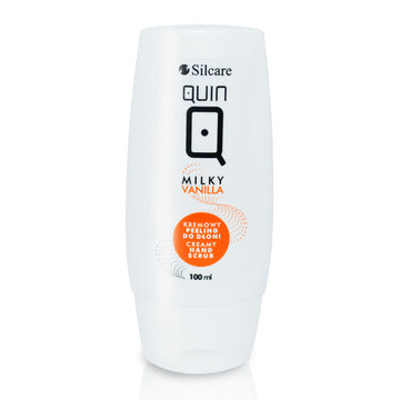 Silcare Quin Milky Vanilla kreminis rankų šveitiklis 100ml