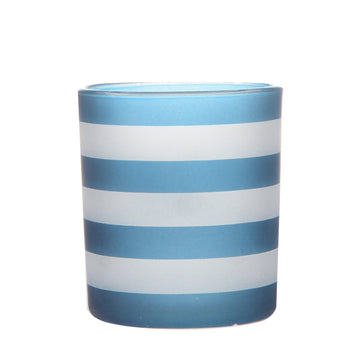 Yankee Candle Coastal Stripe Votive Dark Blue žvakidė