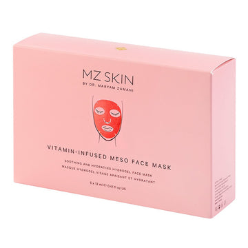 MZ Skin Vitamin-Infused Meso veido kaukė 5vnt.