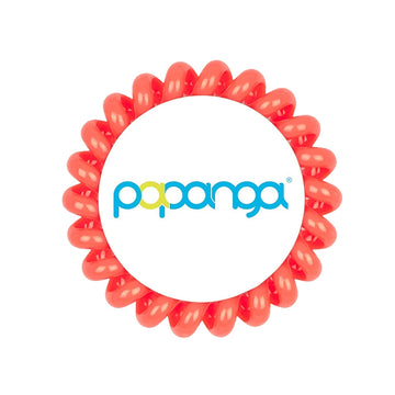 Papanga Classic didelė spiralinė plaukų gumytė Coral