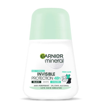 Garnier Mineral Invisible Protection rutulinis antiperspirantas Fresh Aloe 50ml