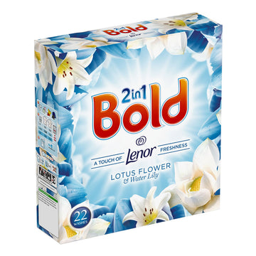 Bold 2in1 skalbimo milteliai Lotus Flower & Water Lily 1.43 kg