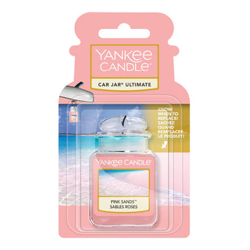 Yankee Candle Car Jar Ultimate Pink Sands Air Freshener 24g