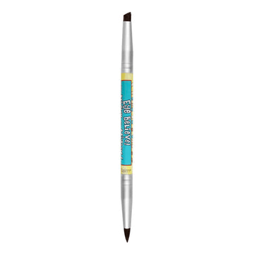 TheBalm Eye Believe dvipusis antakių bei akių kontūro šepetėlis 1 vnt.