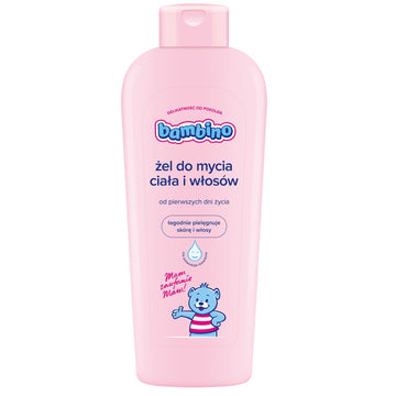 Bambino plaukų ir kūno prausiklis kūdikiams 400 ml