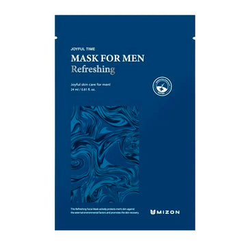 Mizon Joyful Time Refreshing Mask gaivinanti veido kaukė vyrams 30ml