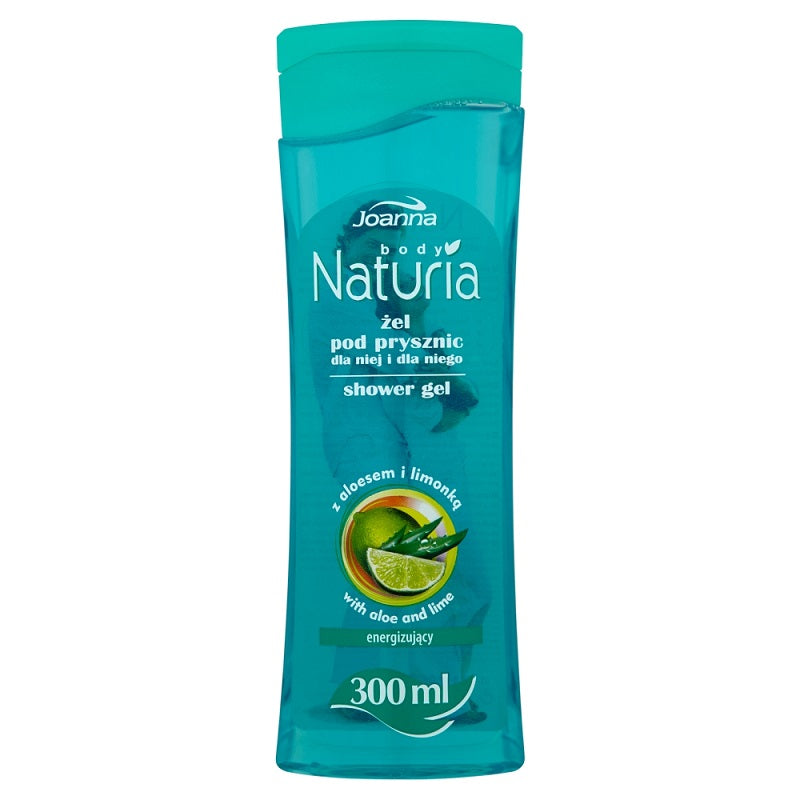 Joanna Naturia Body energizing dušo želė Aloe and Lime 300ml