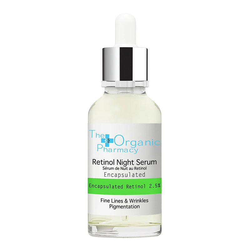 The Organic Pharmacy Retinol naktinis veido serumas 30ml