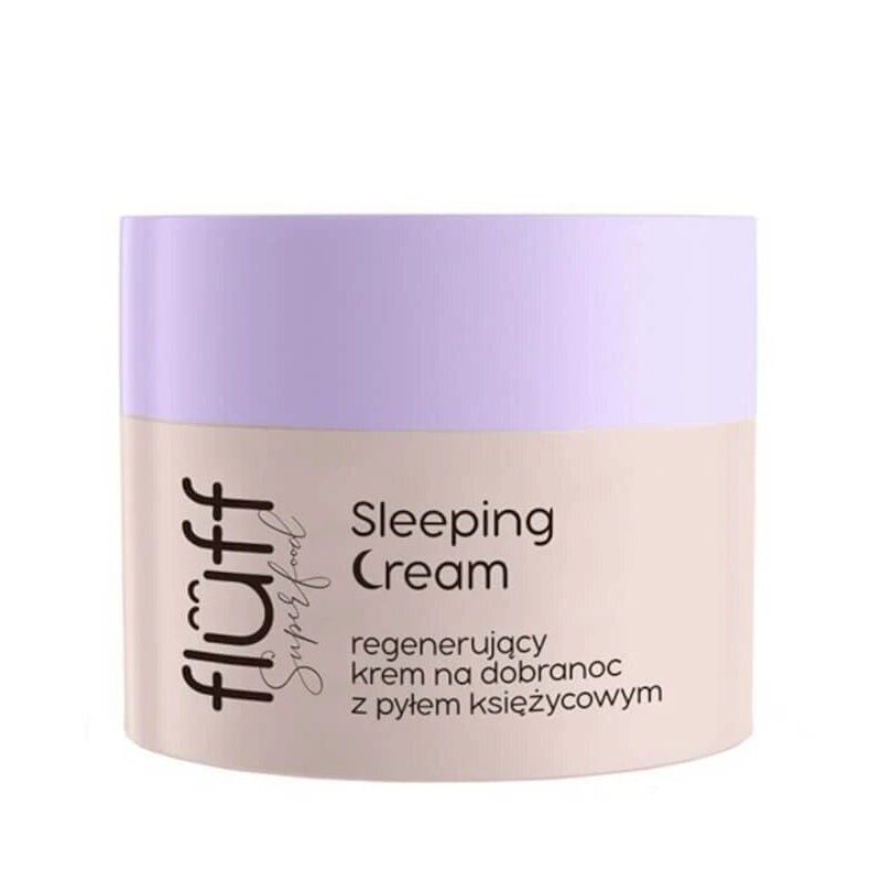 Fluff Superfood Sleeping Cream regeneruojantis naktinis veido kremas 50ml