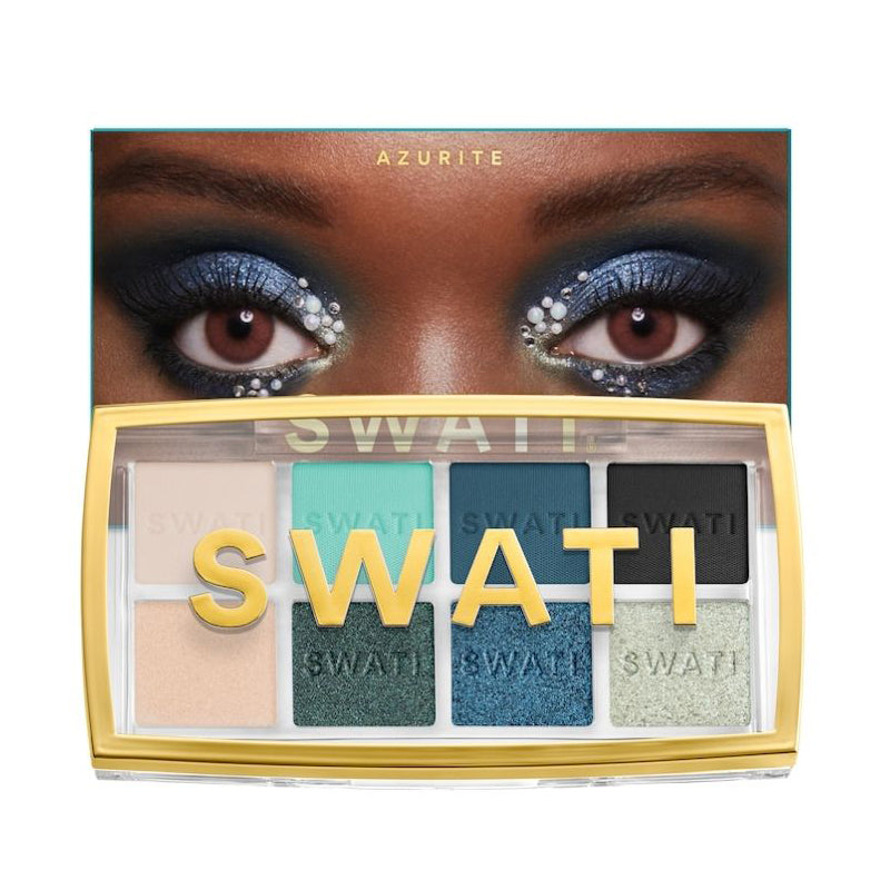 Swati akių šešėliai Azurite