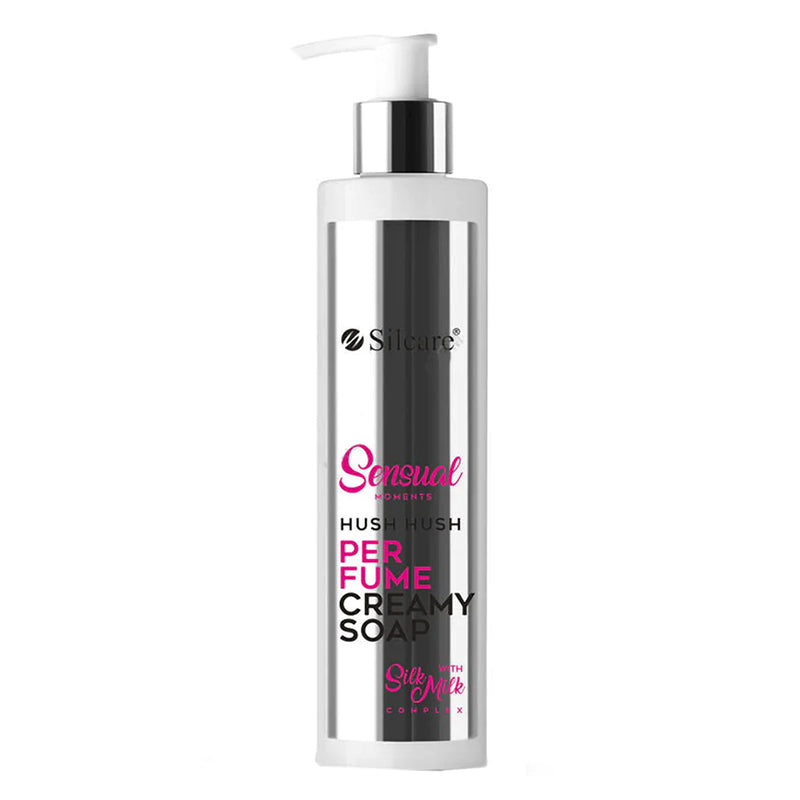 Silcare Sensual Moments rankų ir kūno muilas Hush Hush 250ml