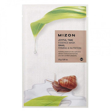Mizon Joyful Time Essence Mask Snail lakštinė veido kaukė su sraigių sekretu 23g