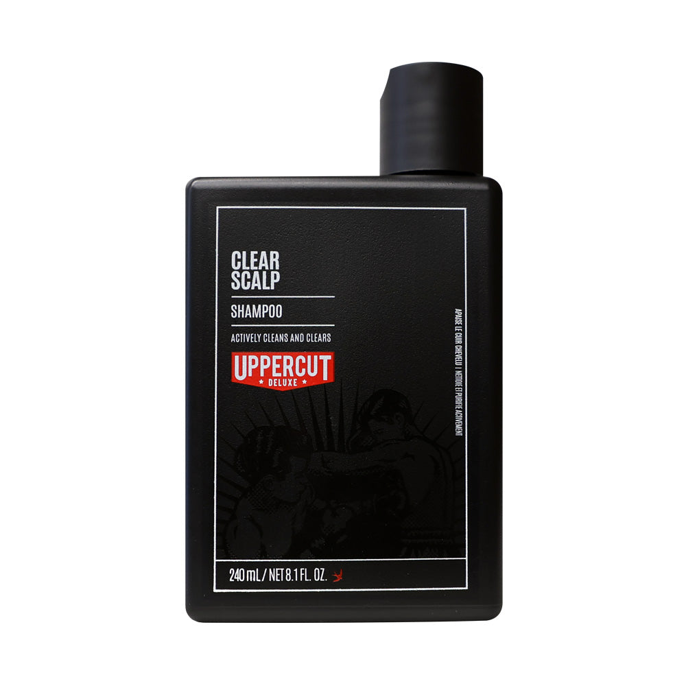 Uppercut Deluxe Clear Scalp plaukų šampūnas vyrams 240ml