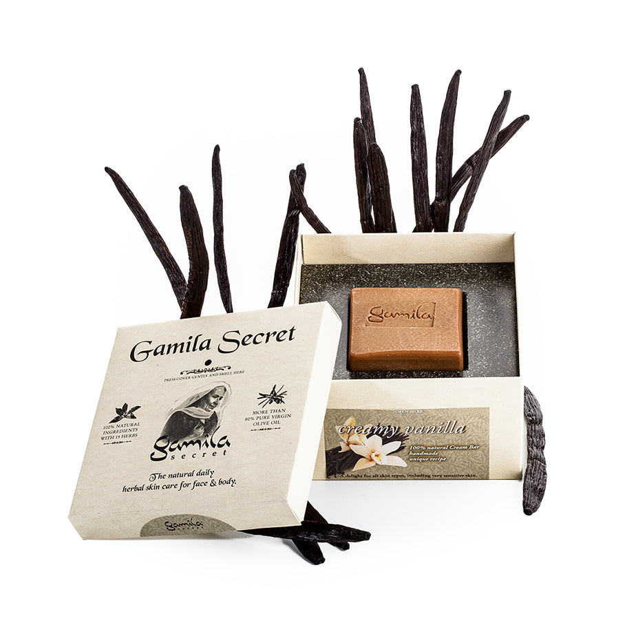 Gamila Secret Premium muilas Creamy Vanilla 115g