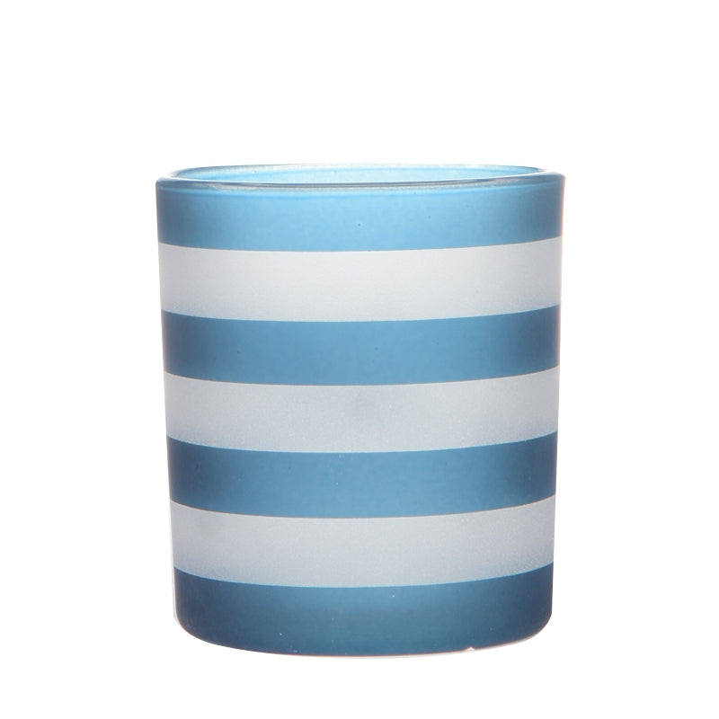 Yankee Candle Coastal Stripe Votive Dark Blue žvakidė