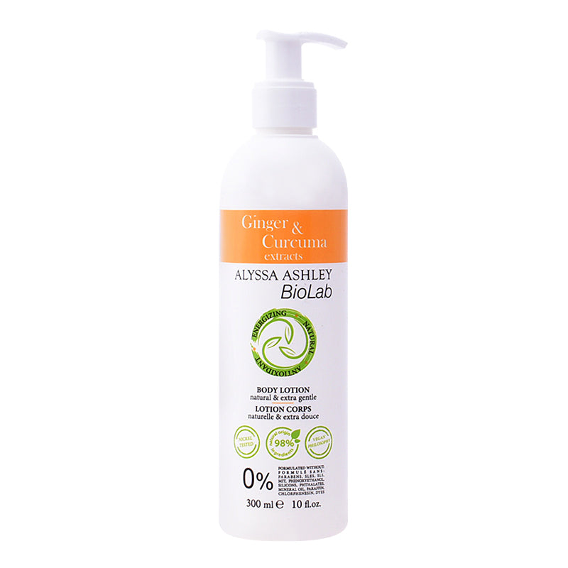 Alyssa Ashley BioLab Ginger & Curcuma kūno losjonas 300 ml