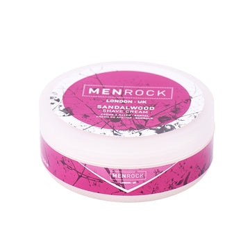 Men Rock skutimosi kremas Sandalwood 100g