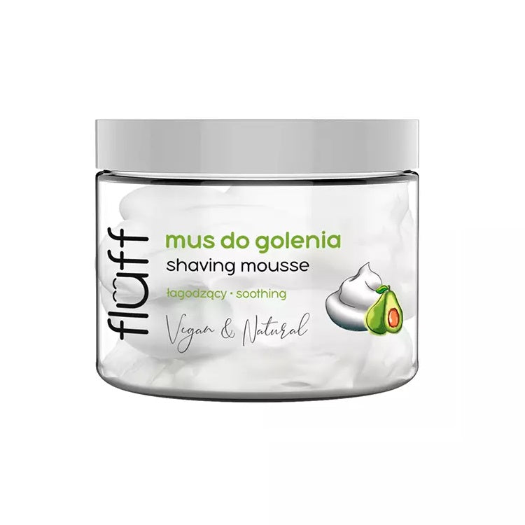 Fluff skutimosi putos su avokadu ir niacinamidu 200ml