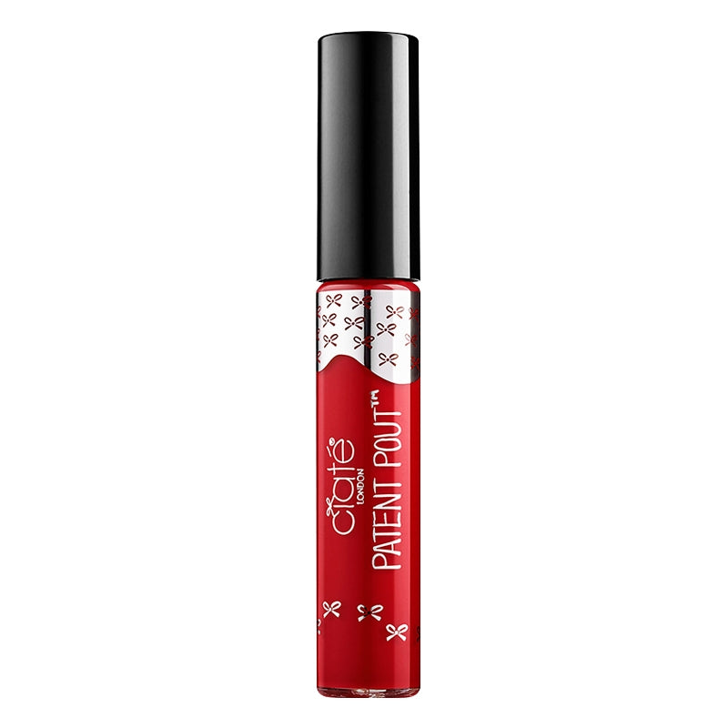 Ciaté London Patent Pout ilgalaikis lūpų lakas Bombshell Red 7 ml