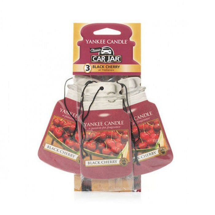 Yankee Candle automobilio gaiviklis Black Cherry 3 vnt.