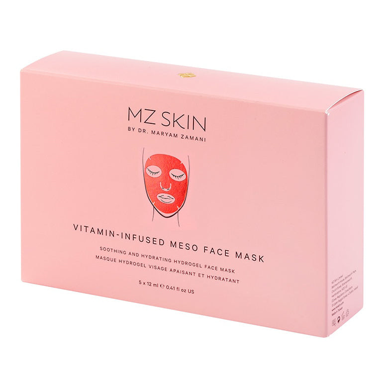 MZ Skin Vitamin-Infused Meso veido kaukė 5vnt.