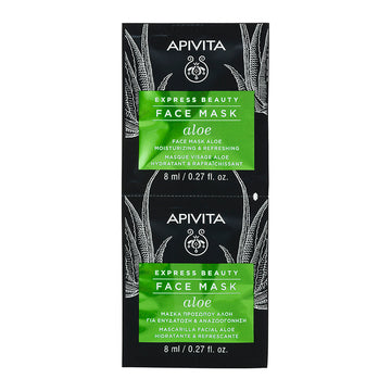 Apivita Express Beauty veido kaukė su alaviju 2x8ml