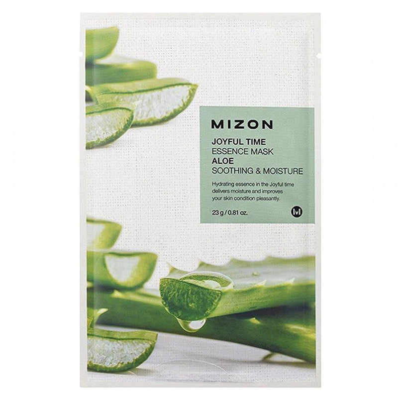 Mizon Joyful Time Essence Mask Aloe lakštinė veido kaukė su alaviju 23g