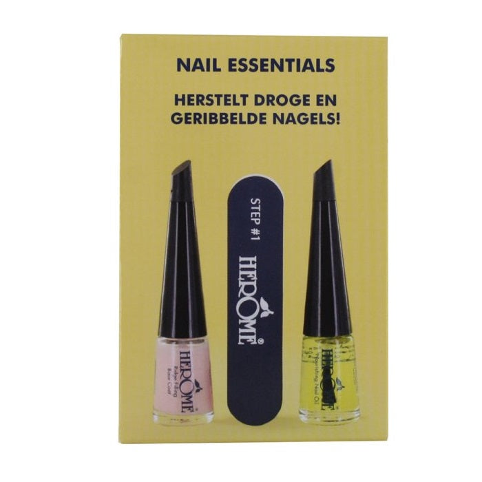 Herome Essential Dry And Ridging Nails nagų priežiūros rinkinys