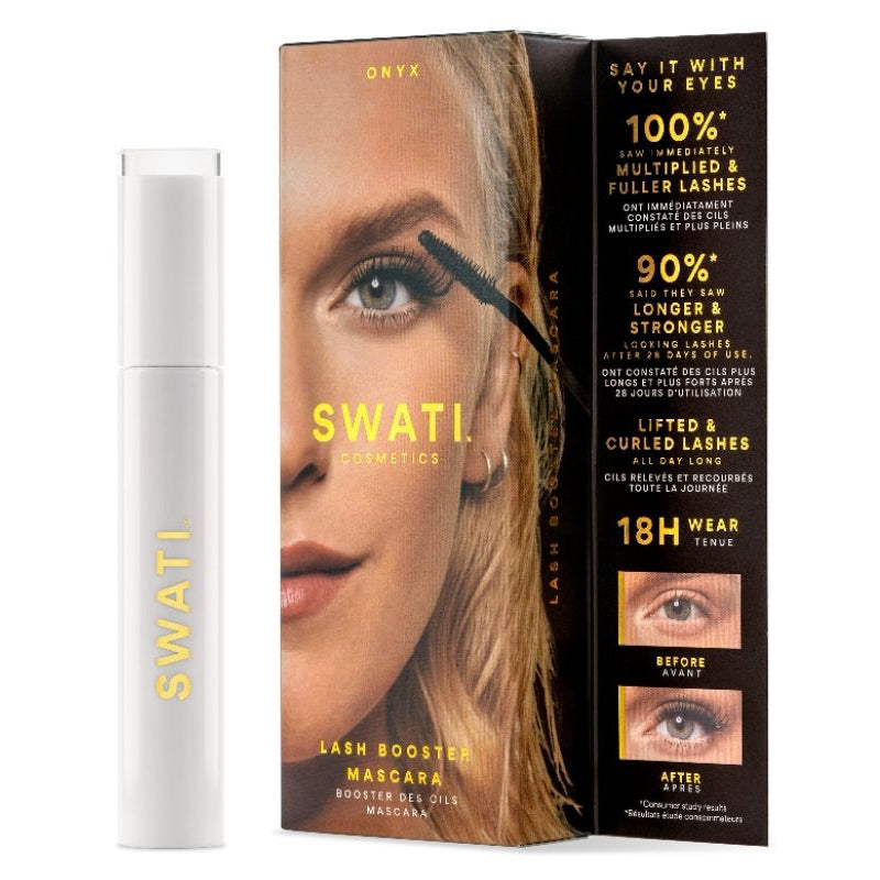 Swati Lash Booster apimties suteikiantis blakstienų tušas Onyx
