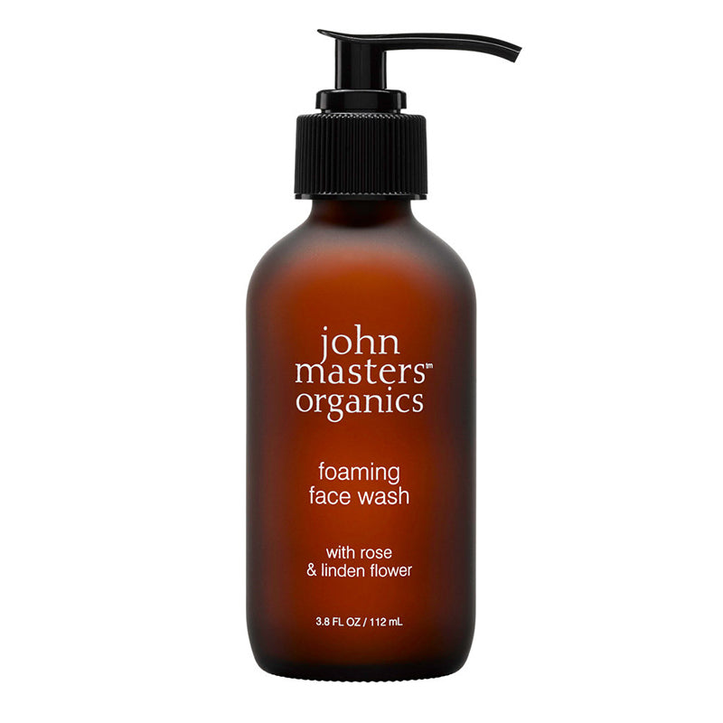 John Masters Organics Rose & Linden veido prausiklis 112ml