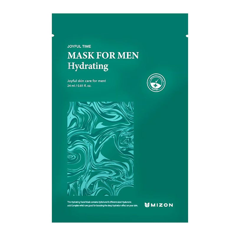 Mizon Joyful Time Hydrating Mask drėkinanti veido kaukė vyrams 30ml