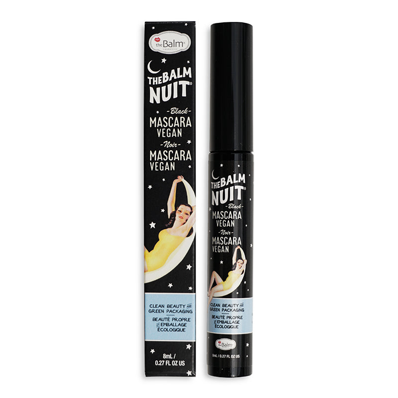 TheBalm Nuit Vegan blakstienų tušas Black 8ml