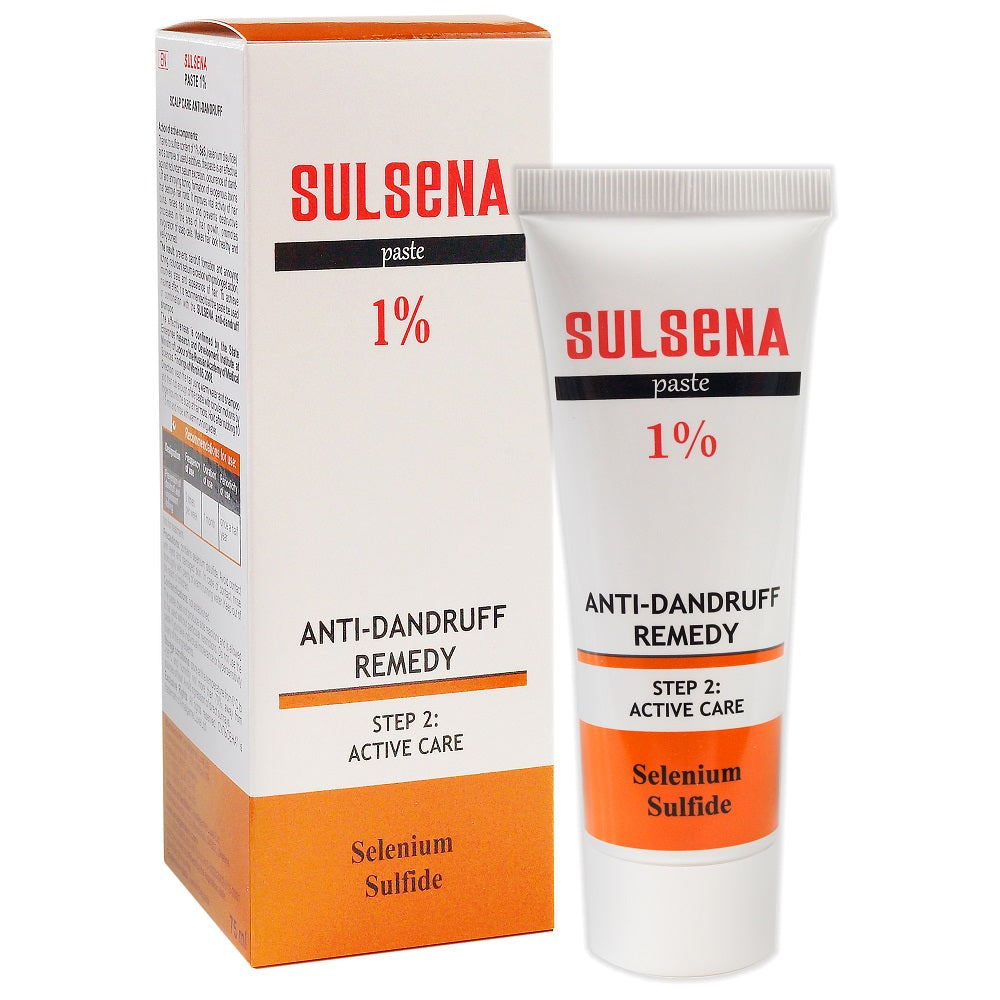 Sulsena Anti-Dandruff 1% pasta nuo pleiskanų 75ml