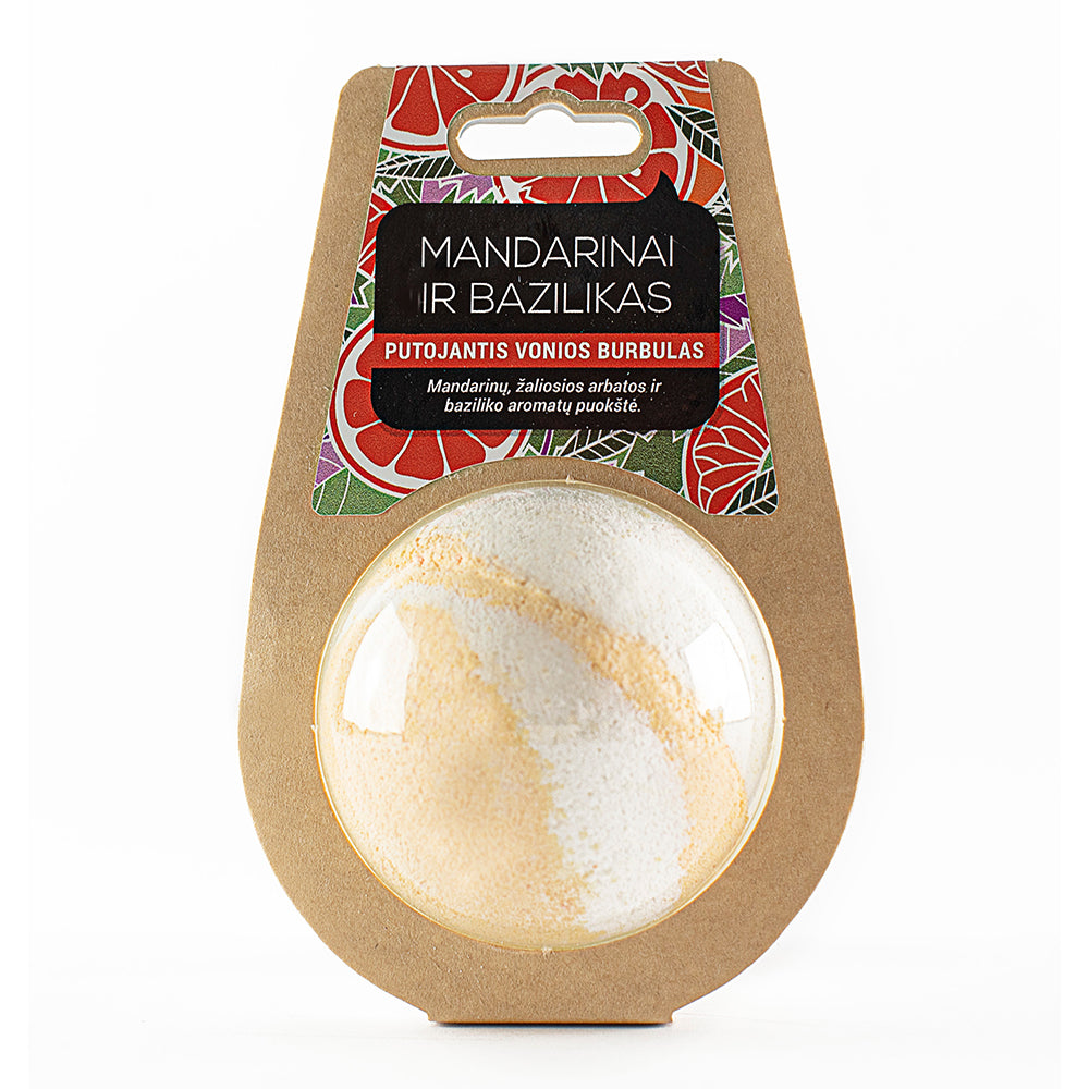 ACappella putojantis vonios burbulas Mandarinas ir Bazilikas 125 g 