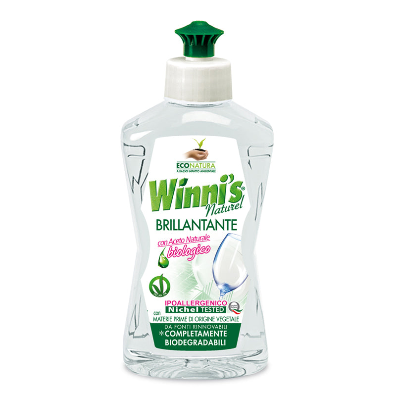 Winni's ekologiškas skalavimo/blizginimo skystis indaplovėms 250 ml