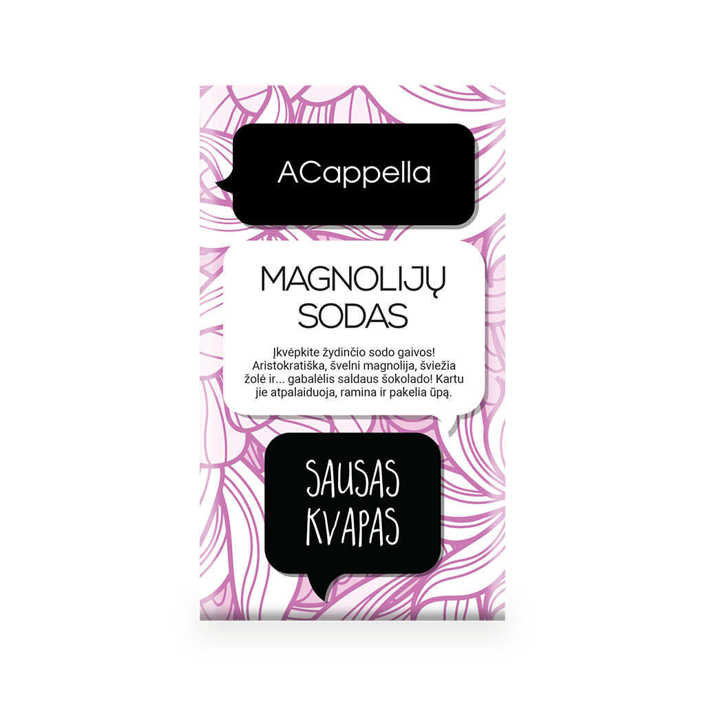 ACappella sausas namų kvapas Magnolijų sodas 11 g