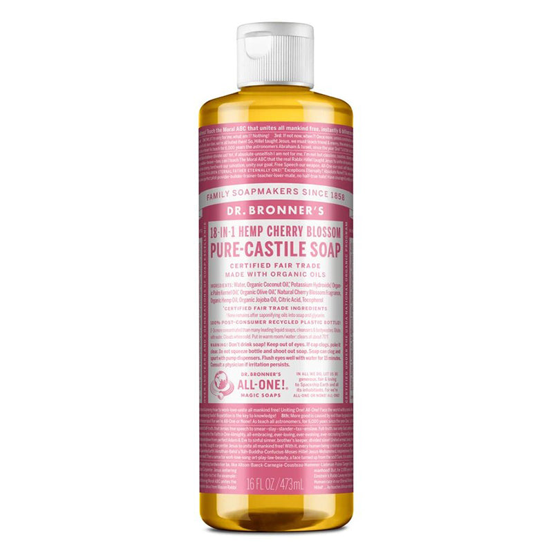 Dr. Bronner's ekologiškas skystas muilas Cherry Blossom 475ml