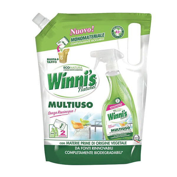 Winni's ekologiškas langų ir stiklų valiklis Papildymas 1l