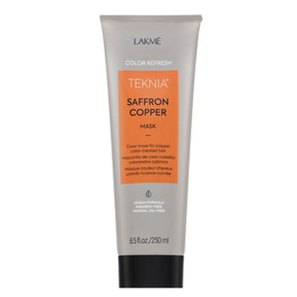 Lakme Teknia Refresh Saffron Copper Mask spalvą paryškinanti kaukė 250ml