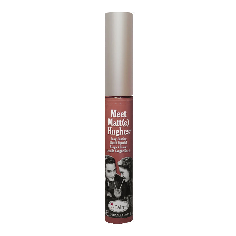 TheBalm Meet Matt(e) Hughes lūpų dažai Reliable Taupe 7.4 ml