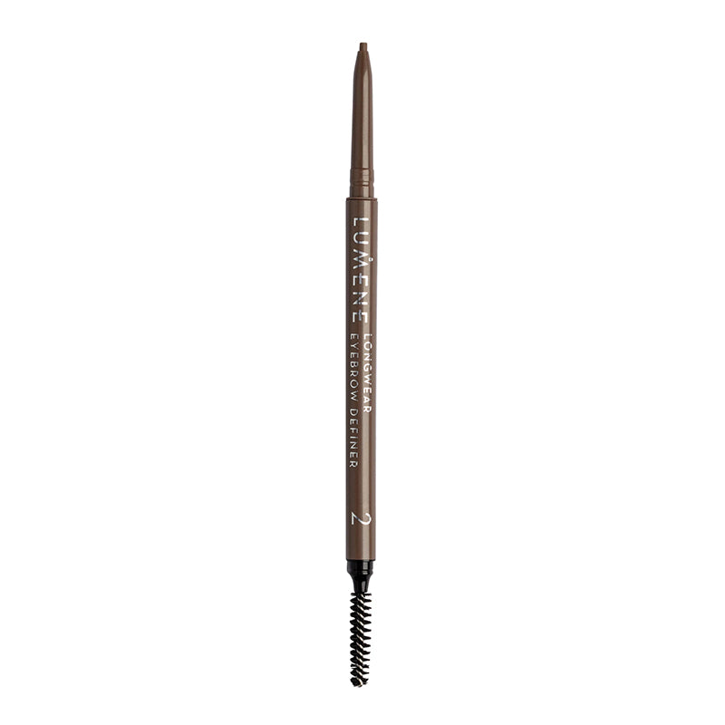 Lumene Longwear Eyebrow Definer antakių pieštukas 2 Taupe 0.09 g