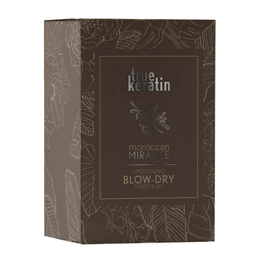 True-Keratin MM Blow-Dry plaukų priežiūros rinkinys: plaukų kremas 59ml + plaukų serumas 10ml