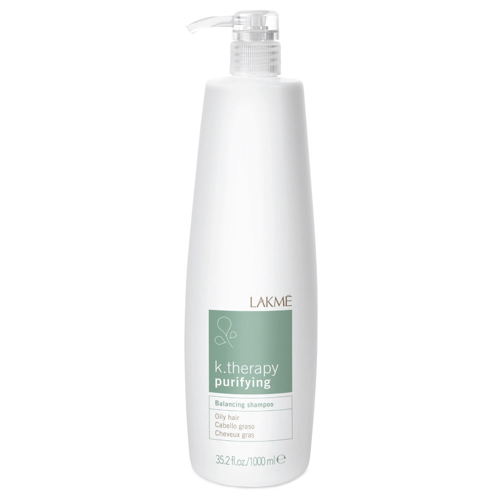 Lakme K.Therapy Purifying Shampoo šampūnas riebiems plaukams 1000ml