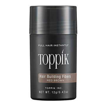 Toppik Hair Building Fibers Medium Brown plaukų efektą sukurianti pudra 12 g