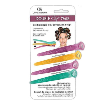 Olivia Garden Double Clip plaukų segtukai 4vnt.