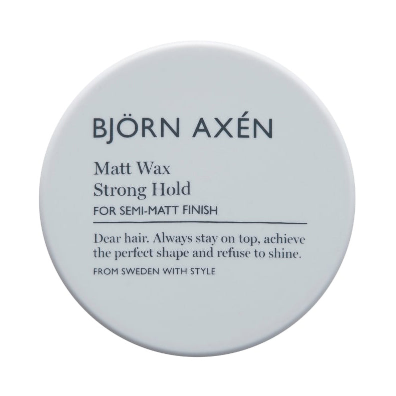Bjorn Axen Matt Wax Strong Hold plaukų vaškas 80 ml