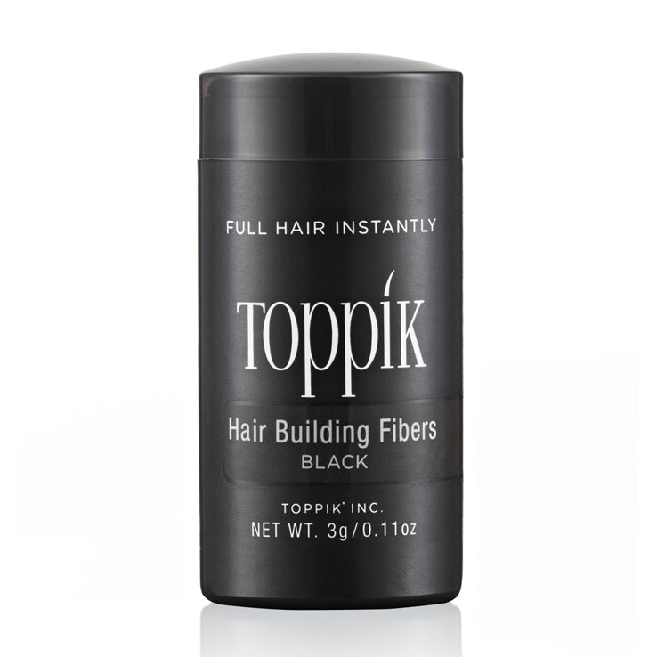 Toppik Hair Building Fibers Travel Size Black plaukų efektą sukurianti pudra 3g