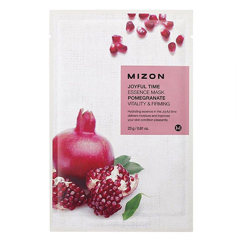 Mizon Joyful Time Essence Mask Pomegranate lakštinė veido kaukė su granatais 23g