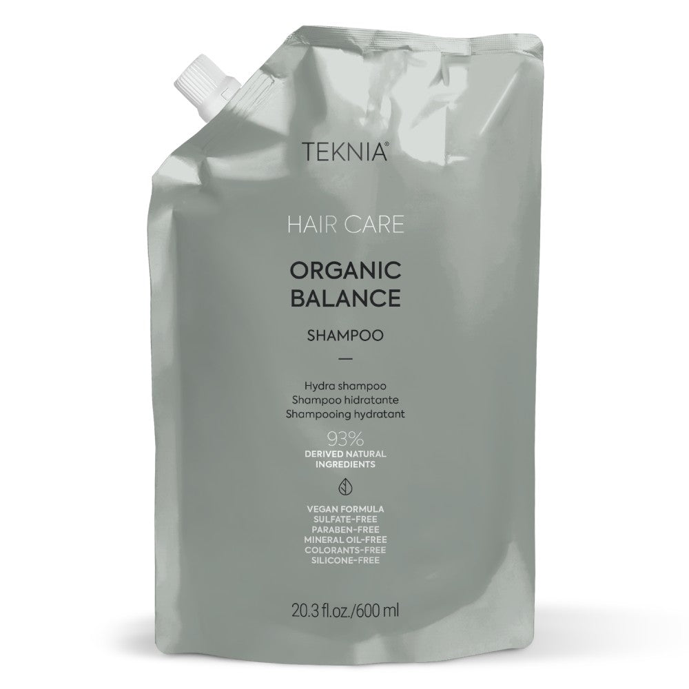 Lakme Teknia Organic Balance drėkinantis šampūnas 600ml (papildymas)