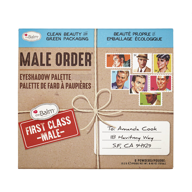 TheBalm Male Order First Class akių šešėlių paletė 13.2g